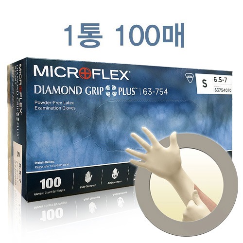 다이아몬드그립플러스 (라텍스재질,10인치) (100매)